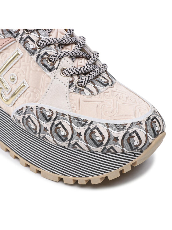 Liu Jo Sneakersy Liu Jo Maxi Wonder BF1053 EX115 Beżowy