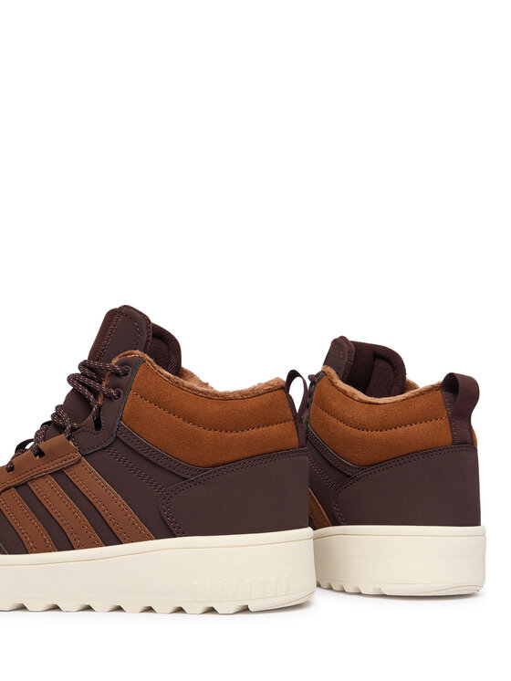 adidas Снікерcи adidas Hoops 4.0 Mid JQ5364 Коричневий