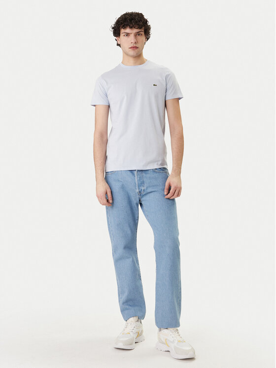 Lacoste Lacoste Camiseta TH6709 Celeste Regular Fit