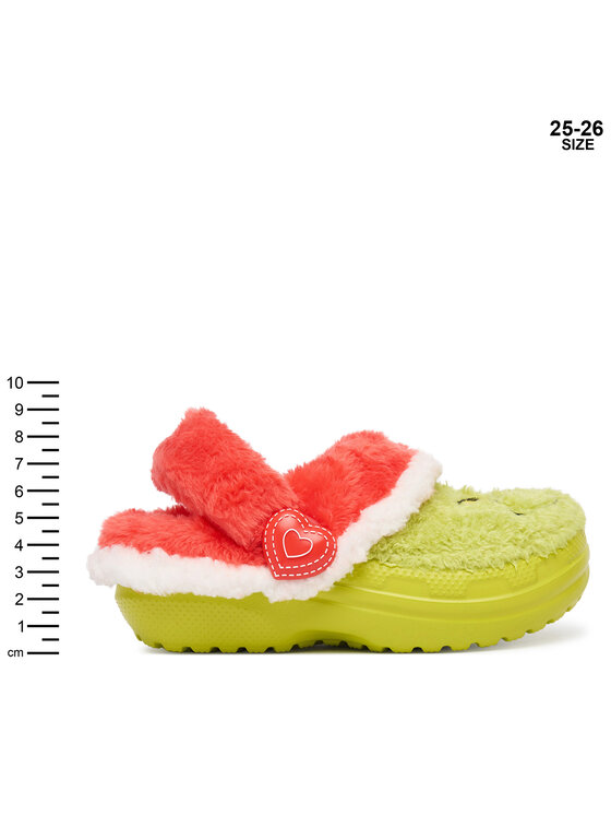 Crocs Шльопанці Crocs Classic Grinch 211690 Зелений