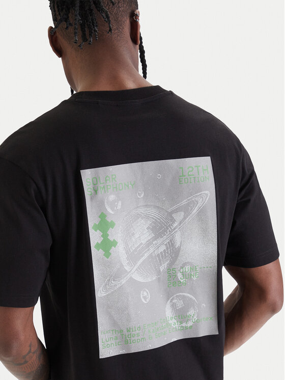 HUGO HUGO Camiseta Nufotee 50560048 Negro Regular Fit