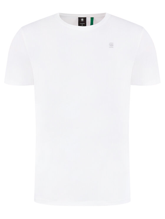 G-Star Raw G-Star Raw T-Shirt Base-S D16411-336-110 Λευκό Regular Fit