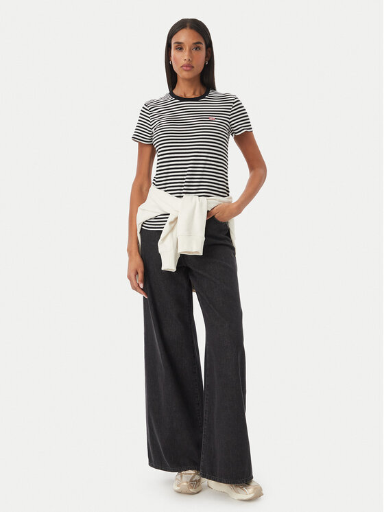 Levi's® Levi's® Póló The Perfect 39185-0087 Fekete Regular Fit