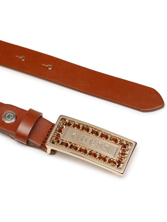 Guess Жіночий ремінь Guess Not Coordinated Belts BW7752 VIN25 Коричневий
