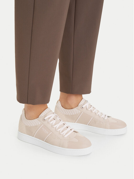Guess Sneakersy Guess FLPJRX FAB12 Béžová