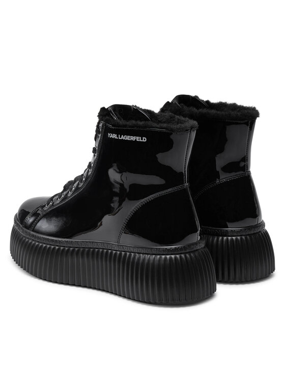 KARL LAGERFELD Bakancs KARL LAGERFELD KL42334botki Fekete