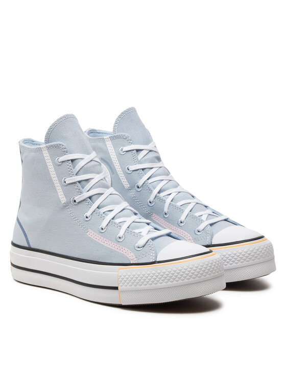 Converse Scarpe da ginnastica Converse Chuck Taylor All Star Lift Platform Color Pop Hi A07596C Blu