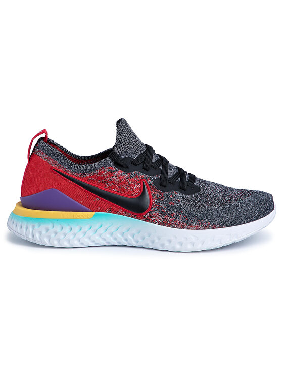 Nike Buty do biegania Nike Epic React Flyknit 2 BQ8928 007 Szary