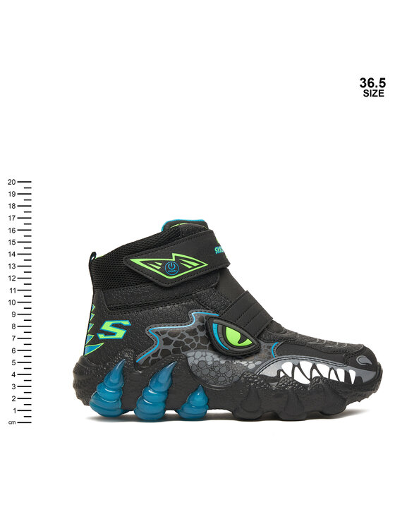 Skechers Śniegowce Skechers Skech-O-Saurus Lights 2.0 400122L BKLM Czarny