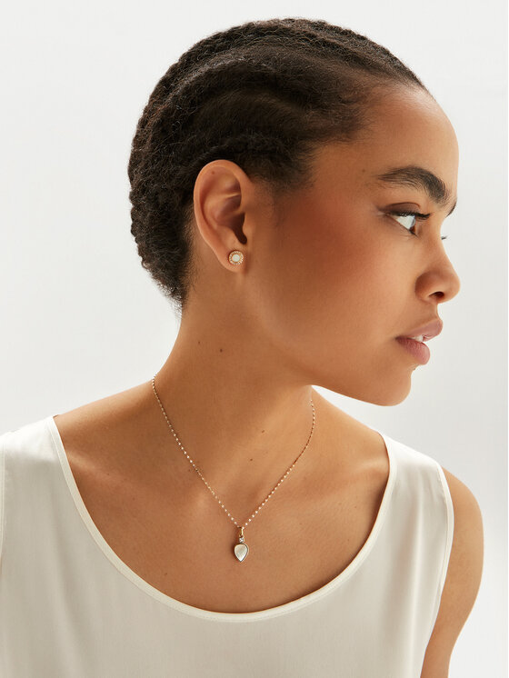 Fossil Náhrdelník Fossil JF04248710 Zlatá