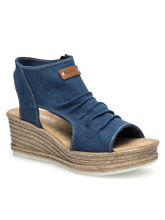 Rieker Sandalias Rieker 68791-12 Azul marino