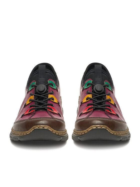 Rieker Poltopánky Rieker N3271-30 Fialová