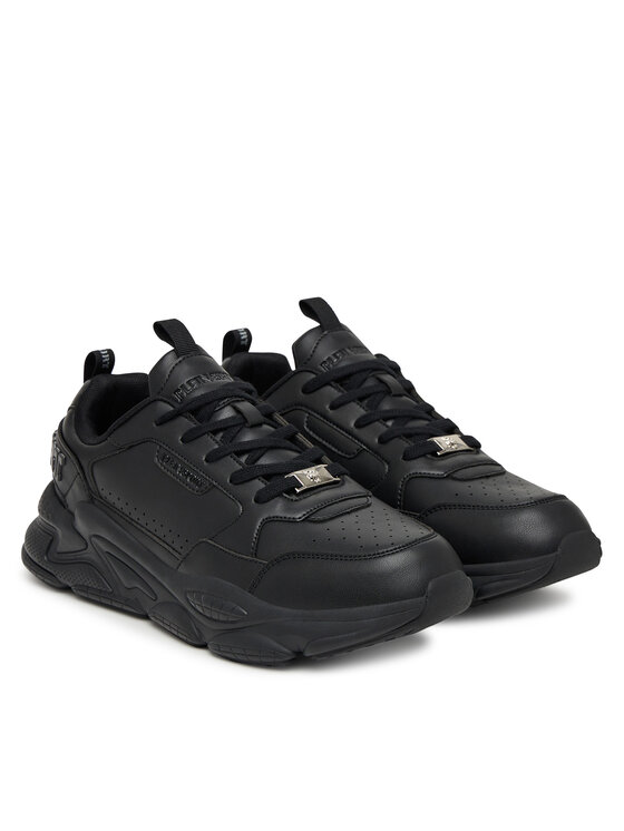Plein Sport Sneakersy Plein Sport FAES USC0855 SLE004N Čierna