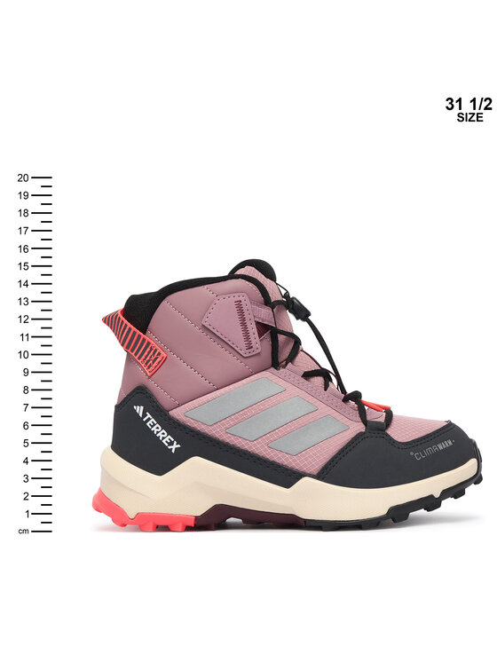 adidas Trekkingi adidas Terrex Ax4R Mid Climawarm+ Hiking Shoes Kids KI5824 Różowy