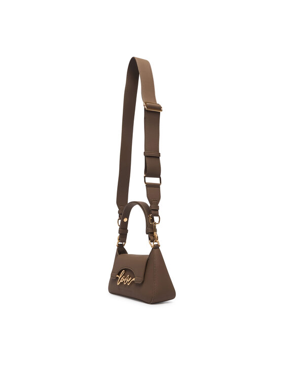 LOVE MOSCHINO Ročna torba LOVE MOSCHINO JC4268PP0PKR0203 Temno bež