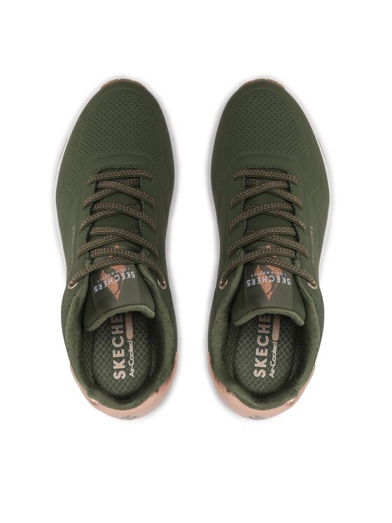 Skechers Снікерcи Skechers Uno Shimmer Away 155196/OLV Хакі