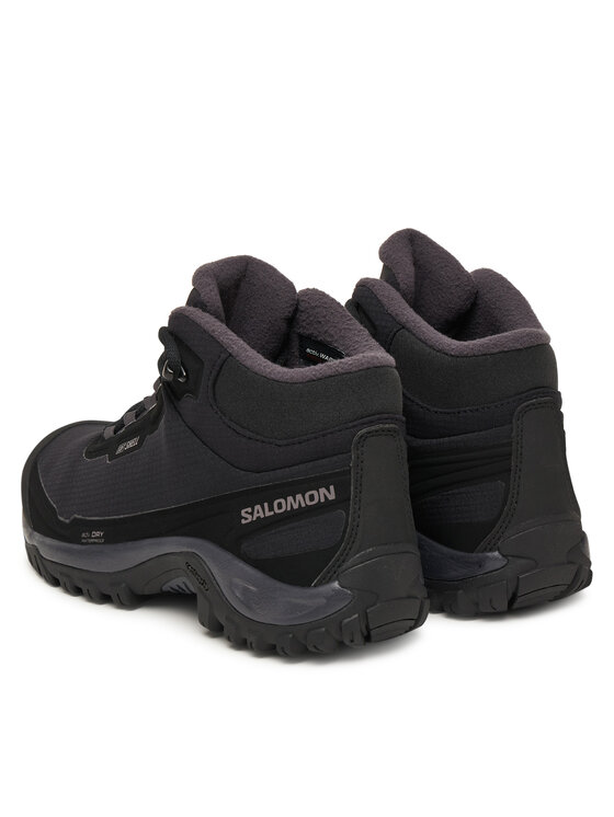 Salomon Трекінгові черевики Salomon Shelter Waterproof L47855000 Чорний