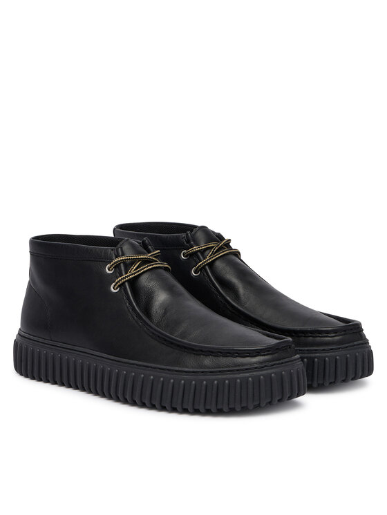 Clarks Зимни обувки Clarks Torhill Hi 26178264 Черен