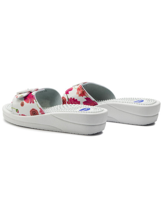 Scholl Чехли Scholl New Massage F27433 1404 360 Бял