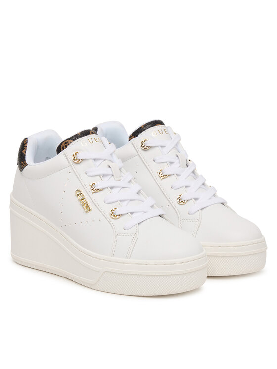 Guess Снікерcи Guess FLTRZY ELE12 Білий