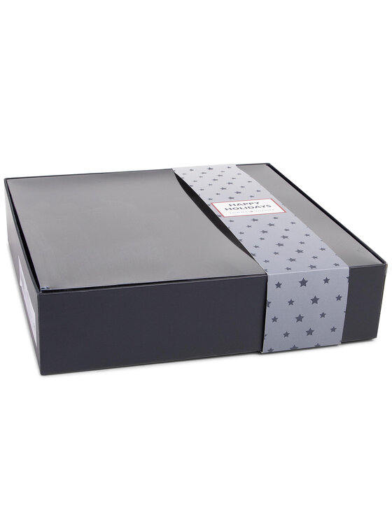 Tommy Hilfiger Σετ σκούφος και γάντια Tommy Hilfiger Pima Cotton Beanie & Gloves Gp AM0AM05435 Μαύρο