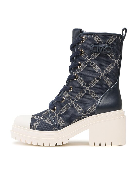 MICHAEL Michael Kors Trzewiki MICHAEL Michael Kors Hanley Bootie 40F3HYME6Y Granatowy