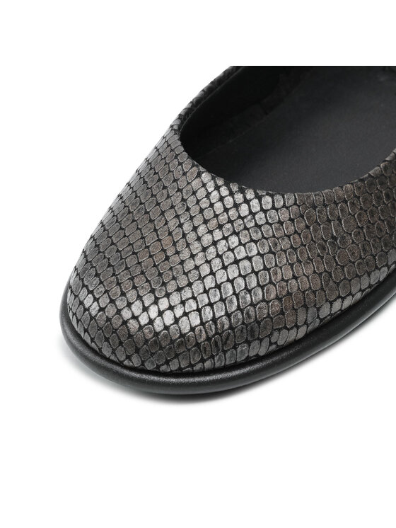 The Flexx Balerini The Flexx Plain Ballerina DS21-B226.09-ST-MILZ Argintiu