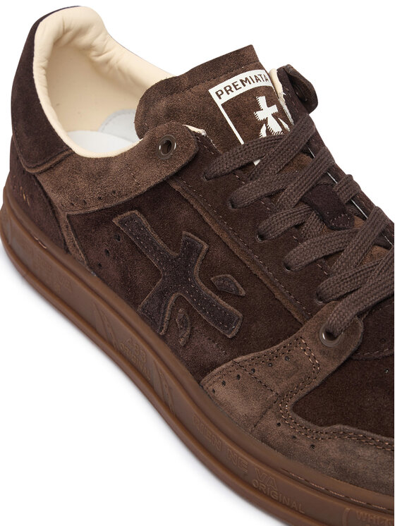 Premiata Сникърси Premiata Quinn Var 8648 Тъмнокафяв