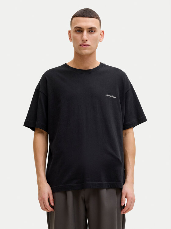 Jack & Jones Jack & Jones Camiseta Montauk Back 12290892 Negro Regular Fit