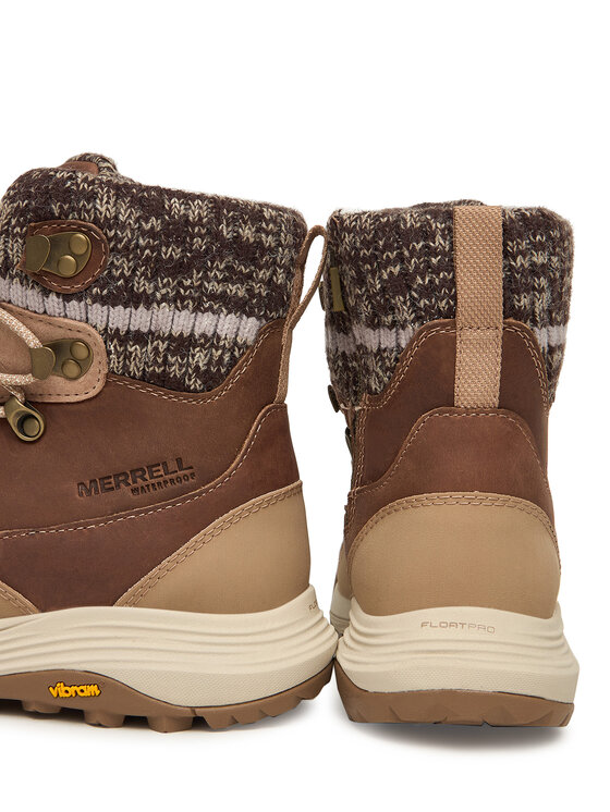 Merrell Snehule Merrell Siren 4 Thermo Mid Zip Waterproof J038764 Hnedá