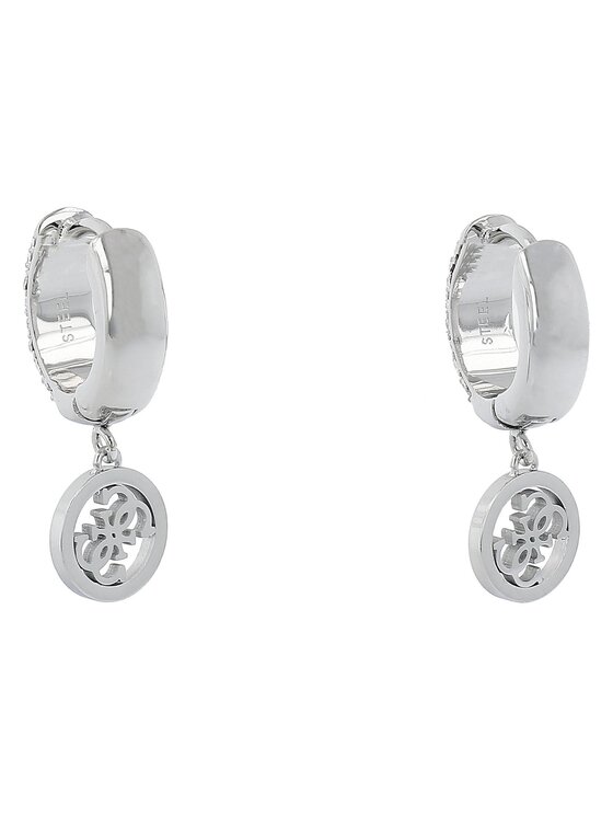 Guess Сережки Guess JUBE03 301JW Срібний