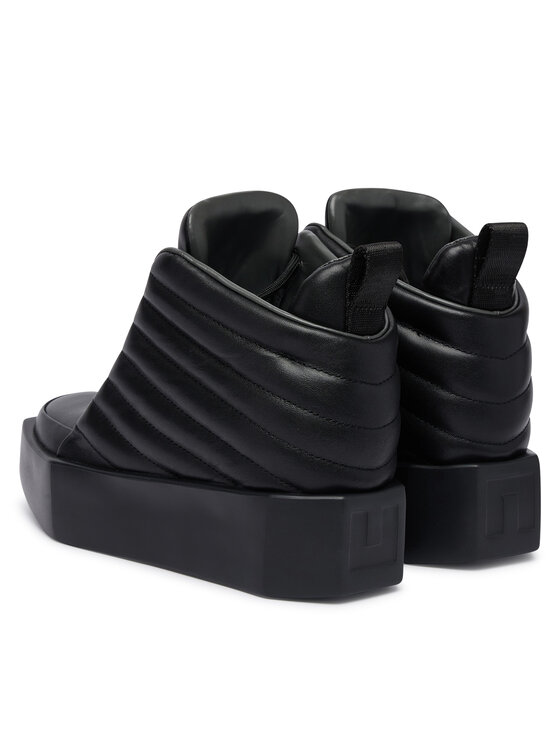 United Nude Botki United Nude Stone Puffy Mid 1105701170 Czarny