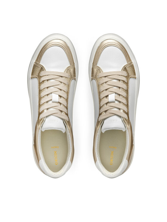 Geox Sneakers Geox D Emmeleny D550UE 085NF C1327 Alb