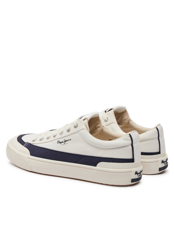 Pepe Jeans Кецове Pepe Jeans Ben Band M PMS31043 Бял