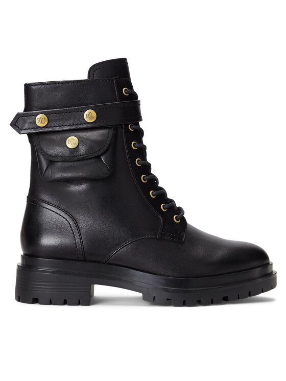 LAUREN RALPH LAUREN Туристически oбувки Lauren Ralph Lauren 802916475001 Черен