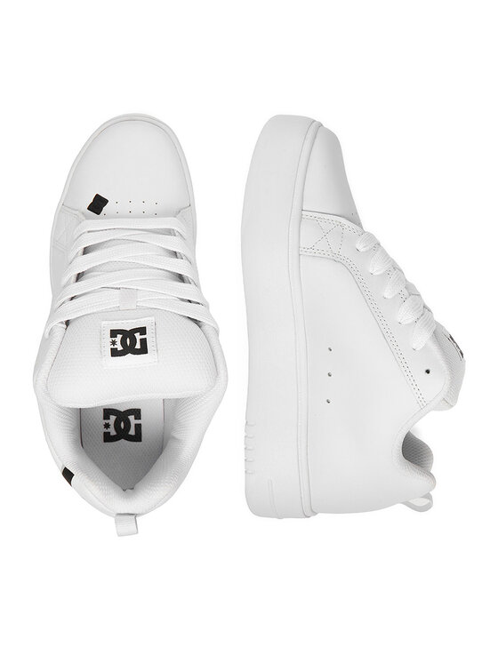 DC Shoes Снікерcи DC Shoes CEO-COURT GRAFFIK PLATFORM DC02422101 Білий