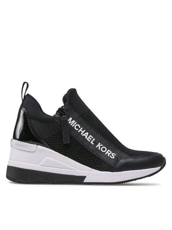 MICHAEL Michael Kors Снікерcи MICHAEL Michael Kors Willis Wedge Trainer 43S2WIFS1D Чорний