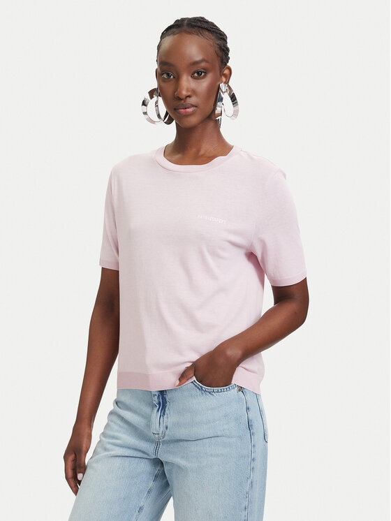 Patrizia Pepe Patrizia Pepe Camiseta 2M4542/J419-M564 Rosa claro Regular Fit