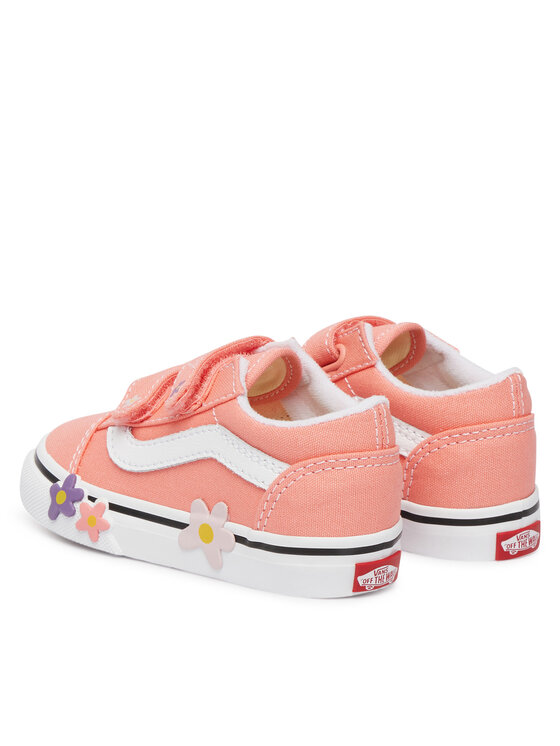 Vans Kedai Vans Old Skool V Flower VN000Z5XGSB1 Koralų