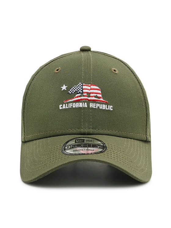 New Era Cepure ar nagu New Era California Republic 9Forty 60222388 Zaļš