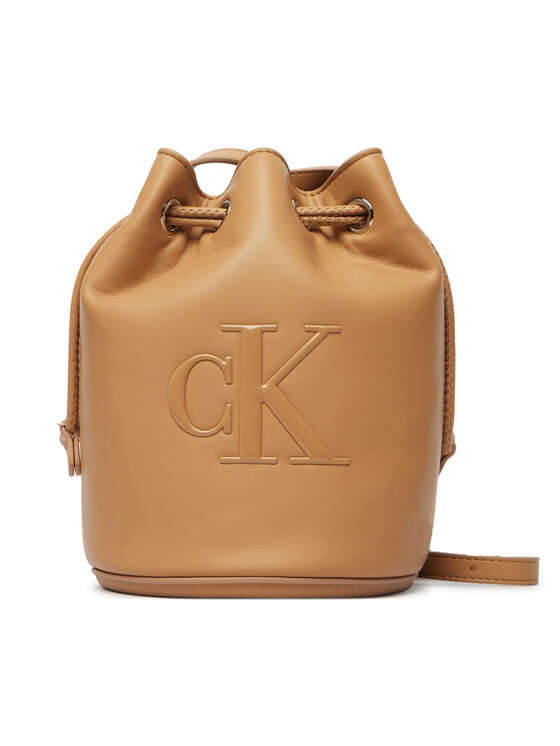 Calvin Klein Táska Calvin Klein Bold Ck Small LV04F3640G Bézs