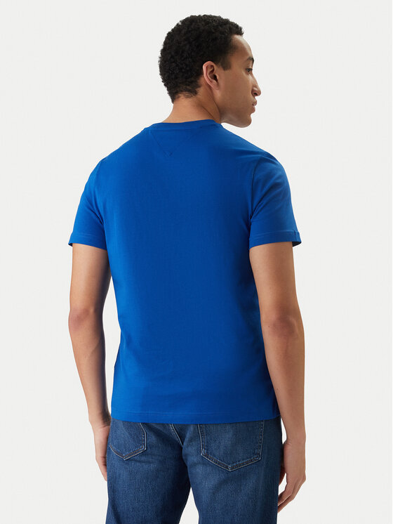 Tommy Hilfiger Tommy Hilfiger Camiseta Brand Love Box MW0MW42366 Azul Regular Fit