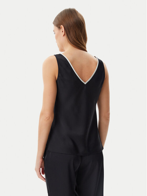 Calvin Klein Calvin Klein Top K20K208185 Crna Regular Fit