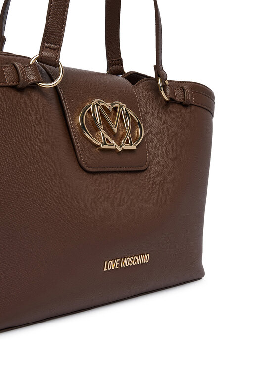 LOVE MOSCHINO Torebka LOVE MOSCHINO JC4206PP0PKB0313 Brązowy ciemny