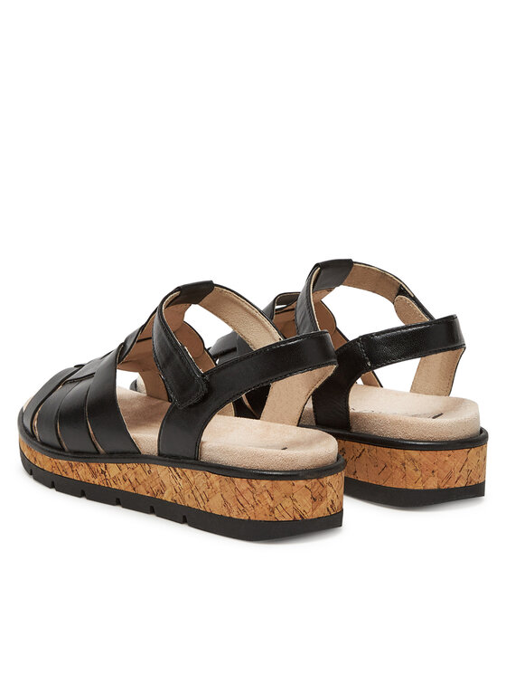 Caprice Sandale Caprice 9-28715-44 Negru