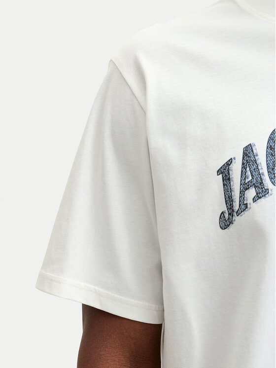 Jack & Jones Jack & Jones Camiseta Denver 12291213 Blanco Relaxed Fit