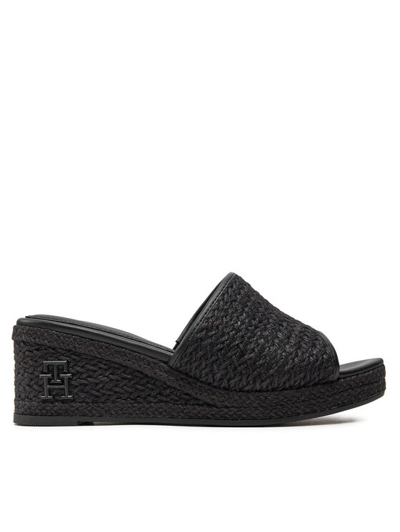 Tommy Hilfiger Espadrile Tommy Hilfiger FW0FW07927 Črna