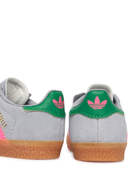 adidas Снікерcи adidas Gazelle Comfort Closure Elastic Laces IH6477 Сірий