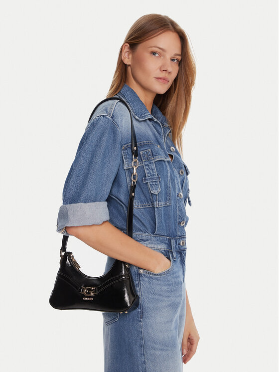Guess Сумка Guess Dea Mini HWTG79 93730 Чорний