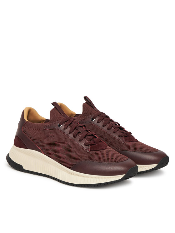 BOSS Sneakersy BOSS Ttnm Evo 50552911 Bordowy